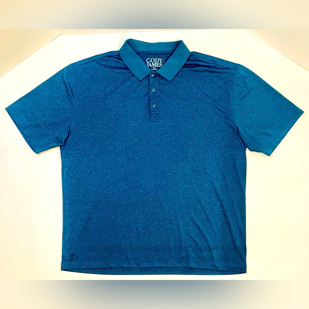 Men’s Size XL. Cody James Western Cowboy Brand. Short Sleeve Athletic Polo. Euc